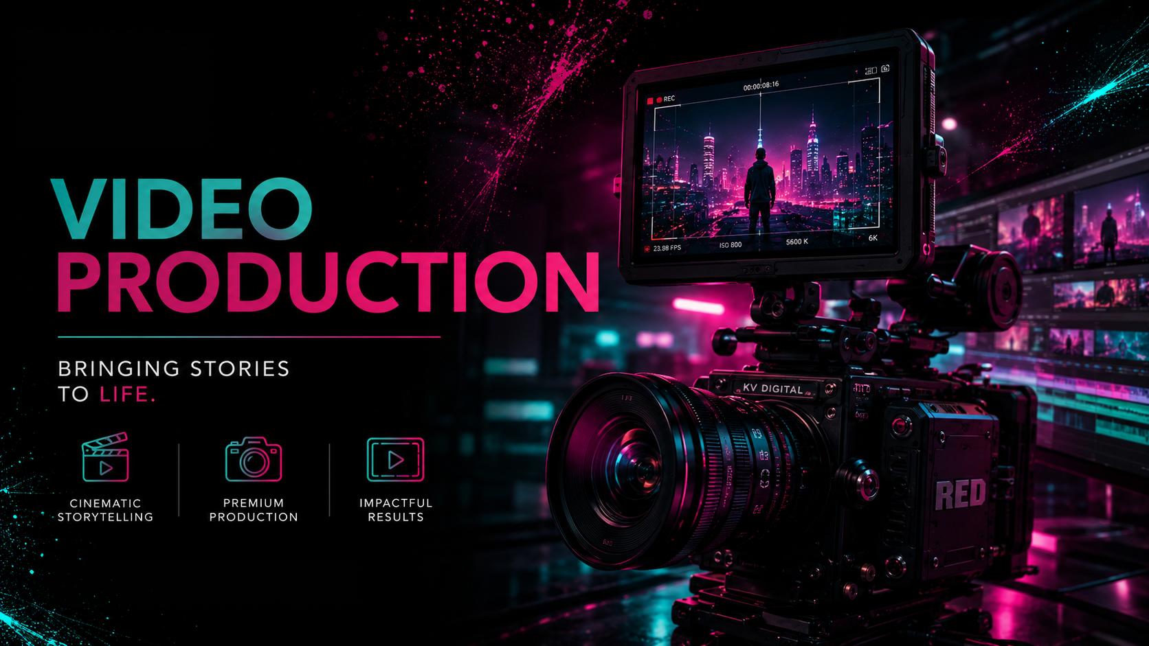 Video Production — KV Digitals service